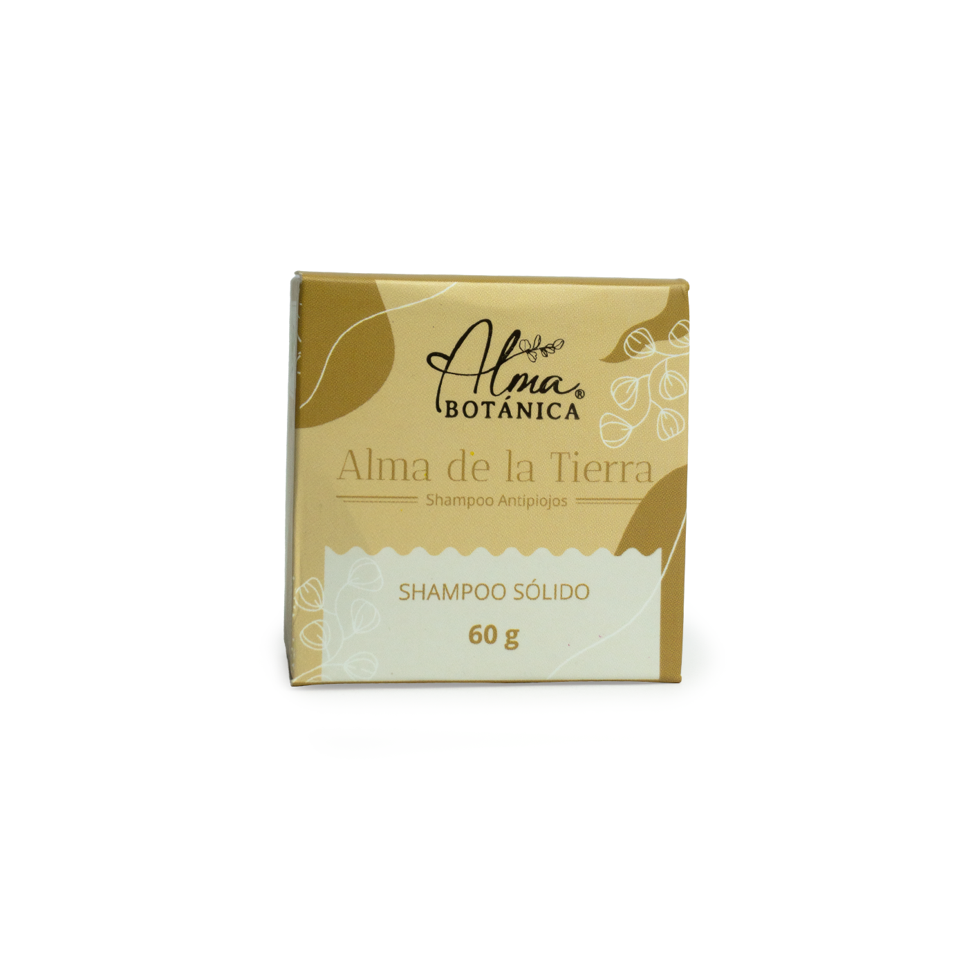 Shampoo sólido protector antipiojos