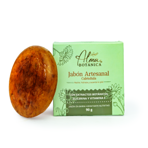 Jabón artesanal de caléndula